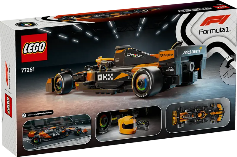 LEGO Speed Champions McLaren F1® Team MCL38 Rennauto 77251
