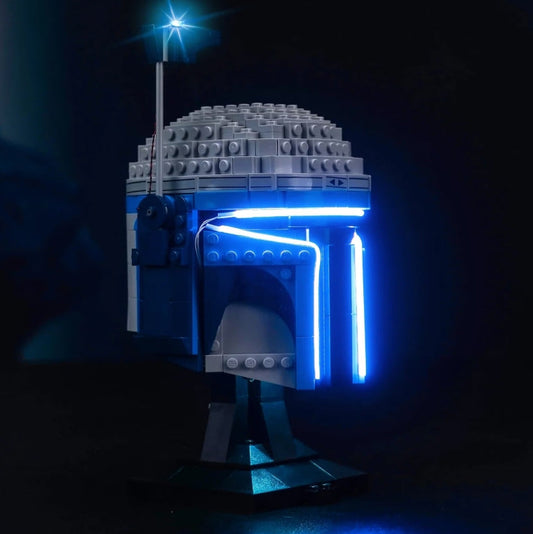 BrickBling LED Licht Set für LEGO Star Wars: Jango Fett Helm (75408)