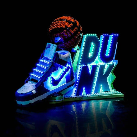 BrickBling LED Licht Set für LEGO Nike Dunk x LEGO® Set (43008)