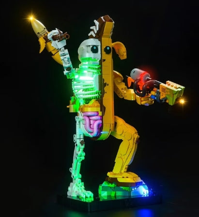 BrickBling LED Licht Set für LEGO Fortnite: Knochen-Schali (77072)