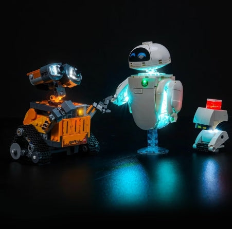 BrickBling LED Licht Set für LEGO Disney: WALL-E und EVE (43279)