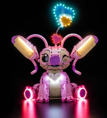 BrickBling LED Licht Set für LEGO Disney: Angel (43257) inkl. Fernbedienung