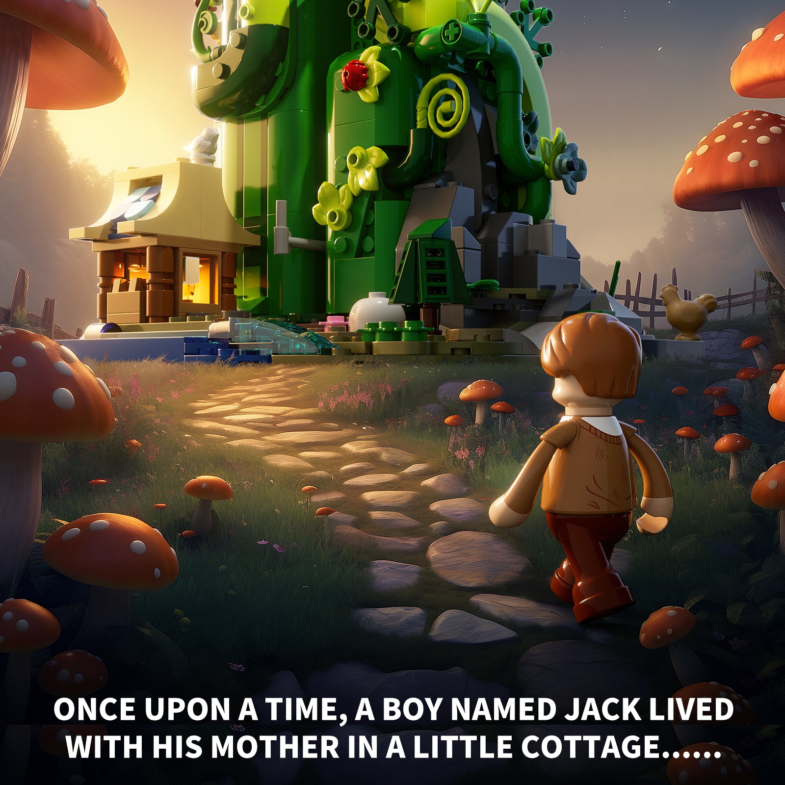 Lumibricks F9002 - Jack And The Beanstalk
