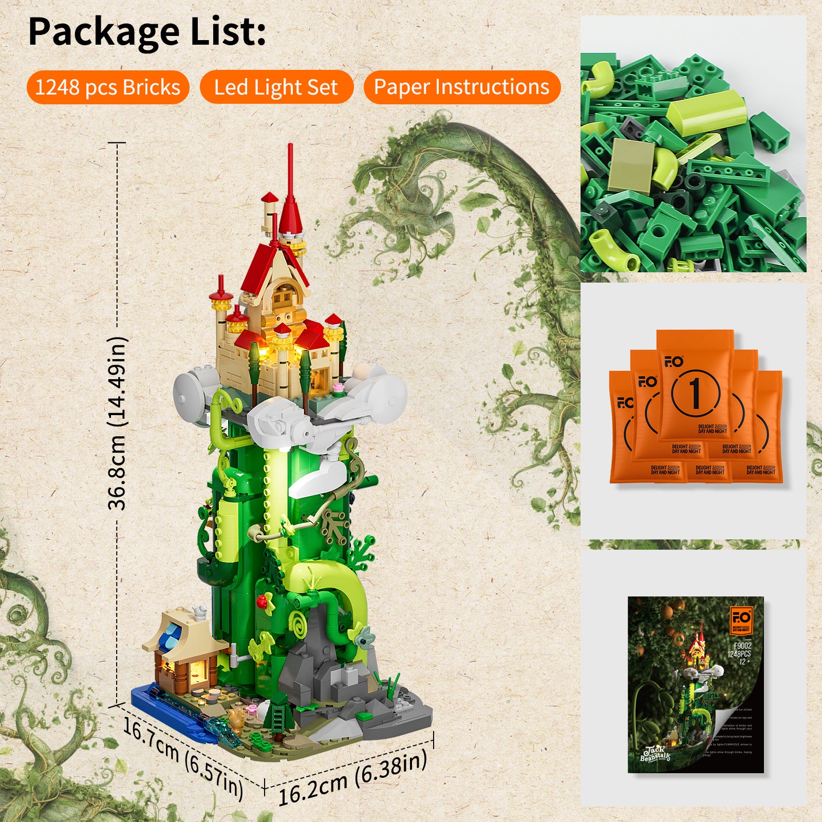 Lumibricks F9002 - Jack And The Beanstalk