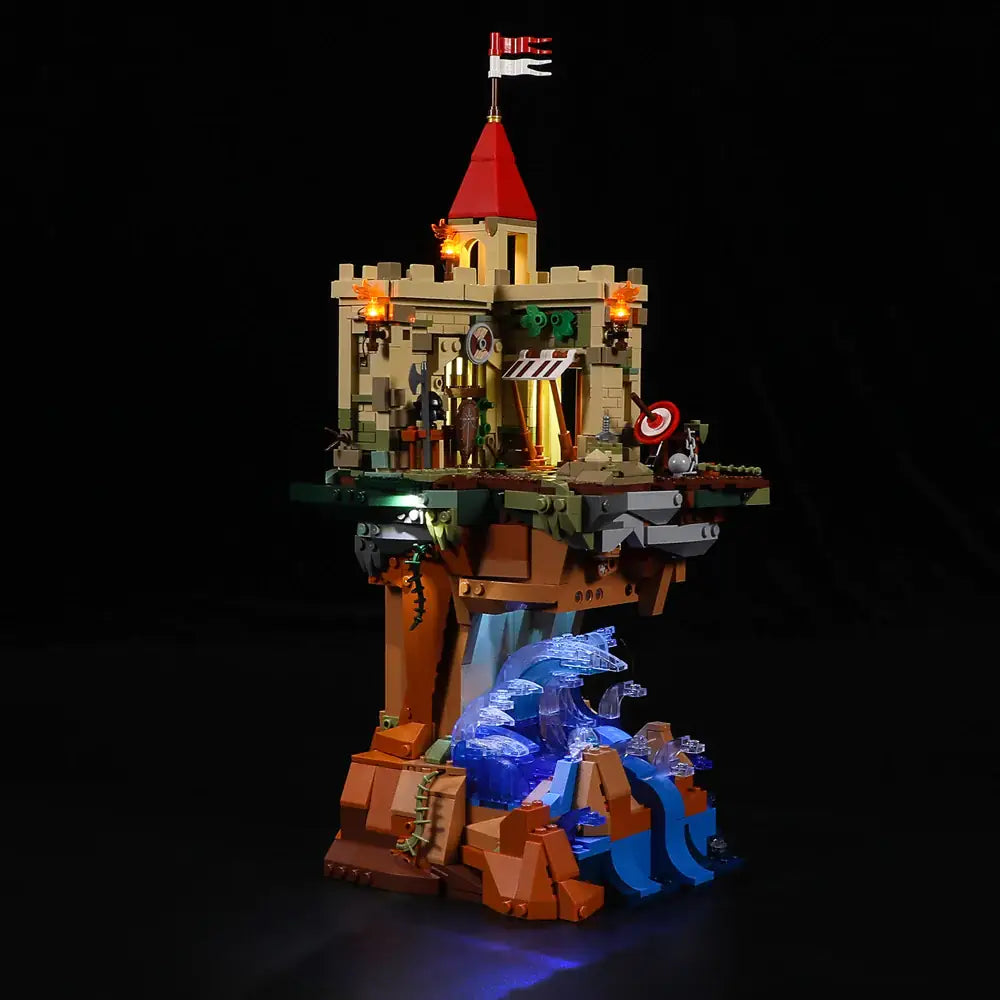 Lumibricks F9005 - Castle on the Cliff