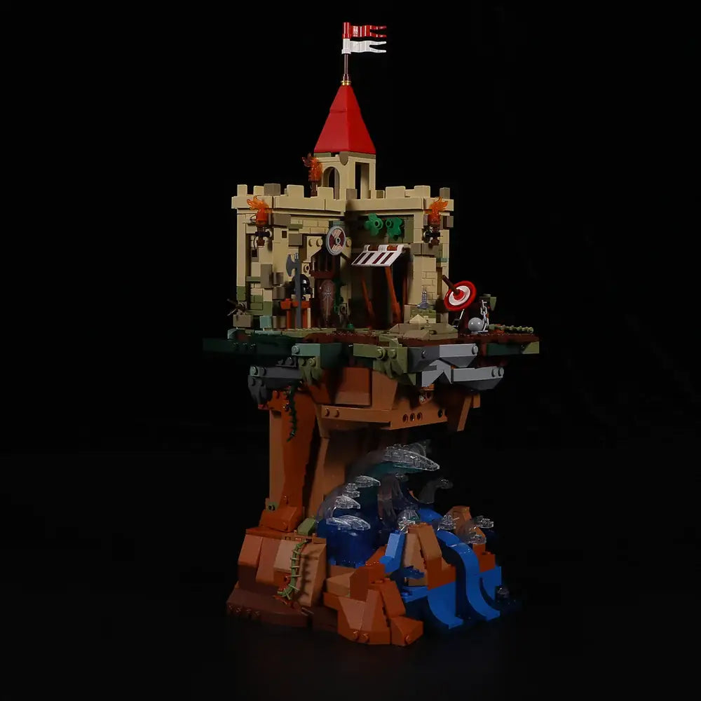 Lumibricks F9005 - Castle on the Cliff