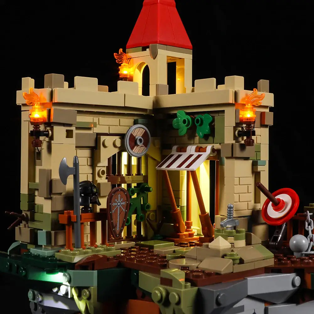 Lumibricks F9005 - Castle on the Cliff
