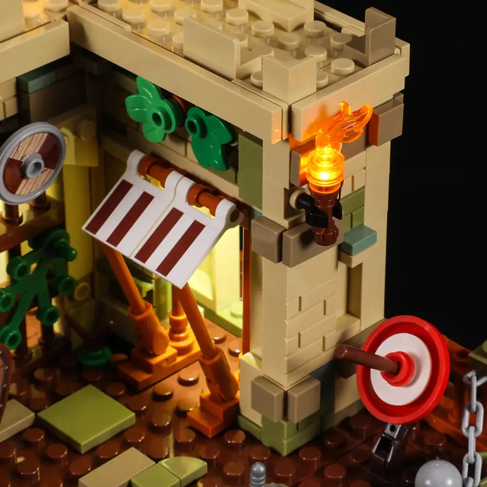 Lumibricks F9005 - Castle on the Cliff