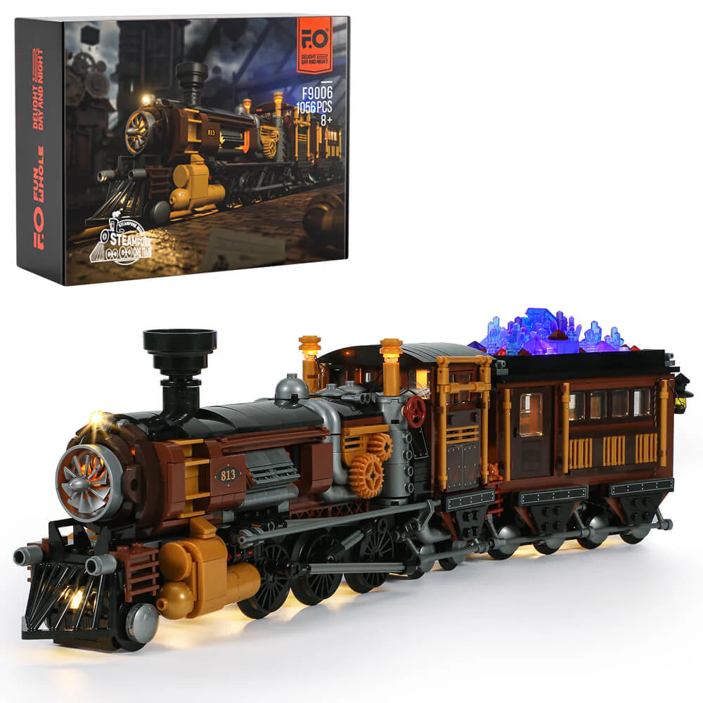Lumibricks F9006 - Steampunk Ore Train - Steampunk-Erzzug