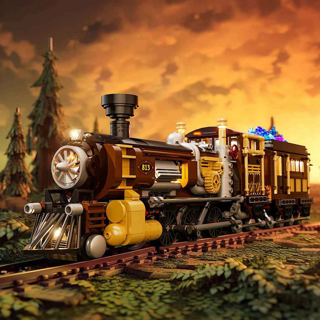 Lumibricks F9006 - Steampunk Ore Train - Steampunk-Erzzug