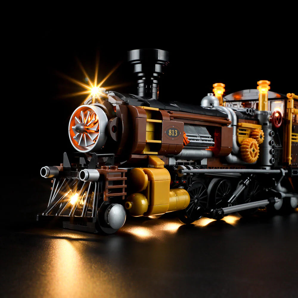 Lumibricks F9006 - Steampunk Ore Train - Steampunk-Erzzug