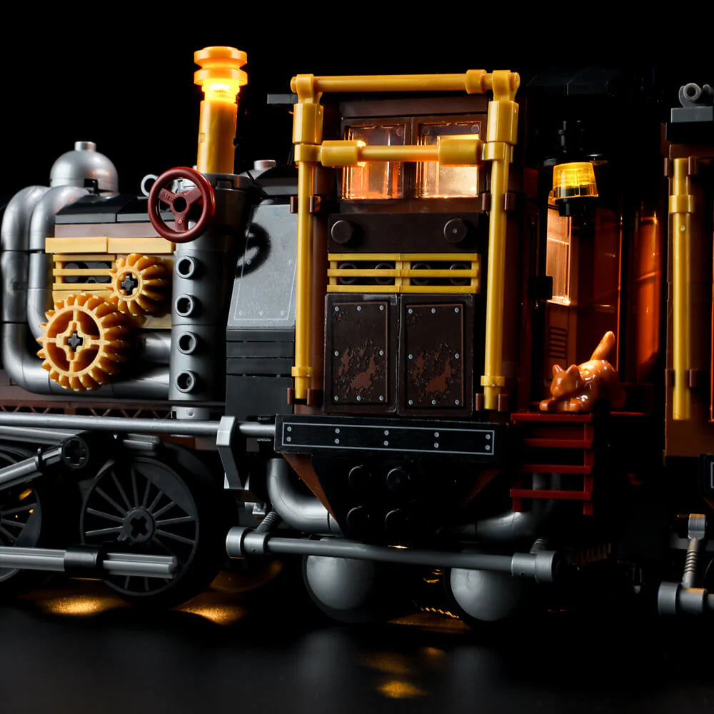 Lumibricks F9006 - Steampunk Ore Train - Steampunk-Erzzug