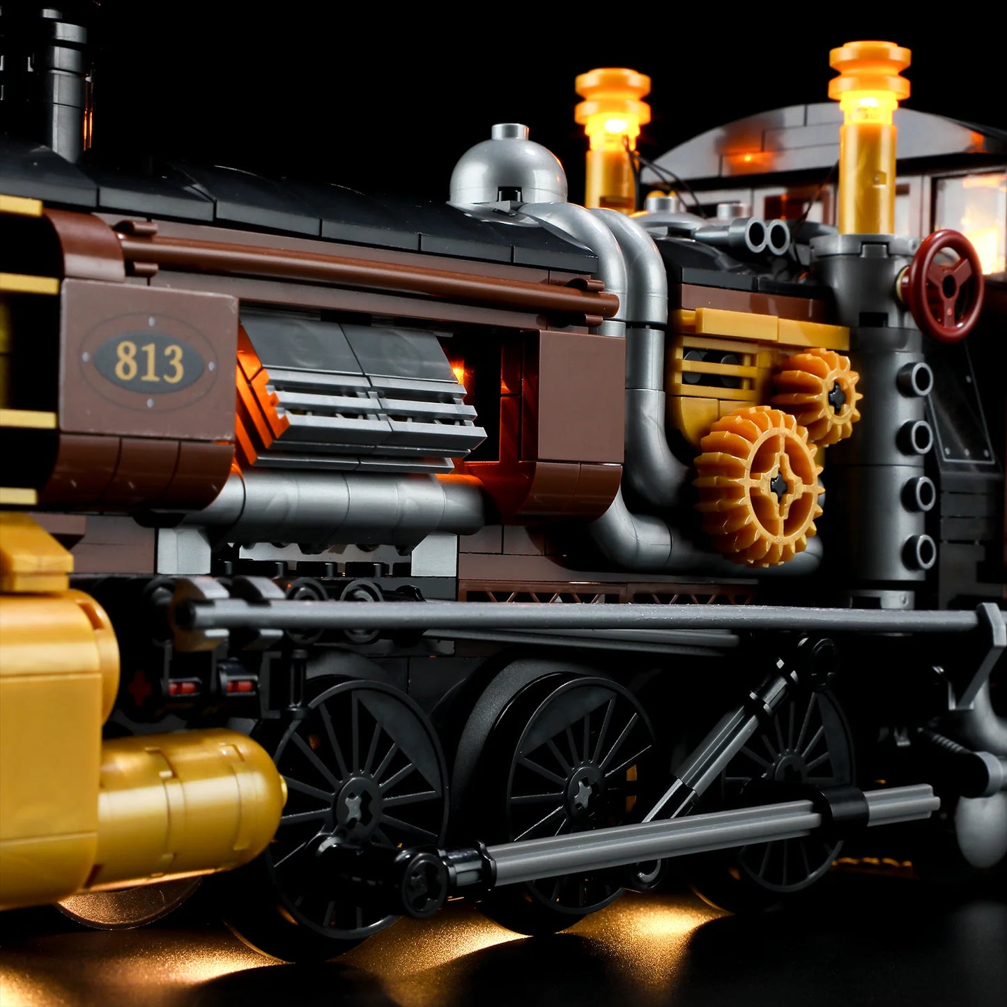 Lumibricks F9006 - Steampunk Ore Train - Steampunk-Erzzug