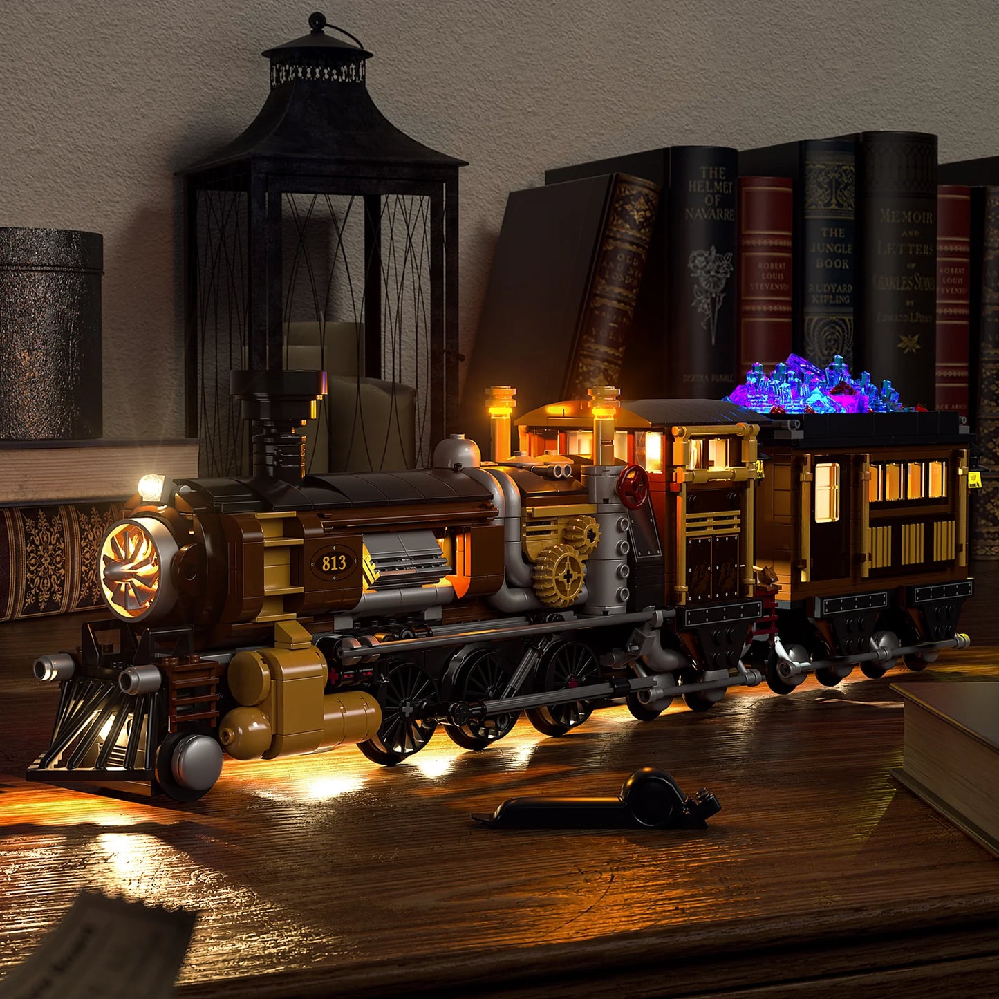 Lumibricks F9006 - Steampunk Ore Train - Steampunk-Erzzug