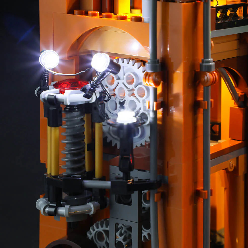 Lumibricks F9007 - Steampunk Train Station - Steampunk-Bahnhof