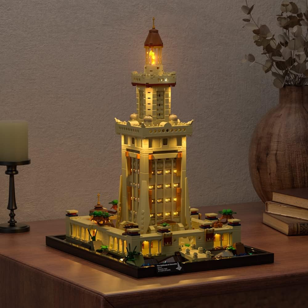 Lumibricks Funwhole F9008 - The Lighthouse of Alexandria - Leuchtturm von Alexandria