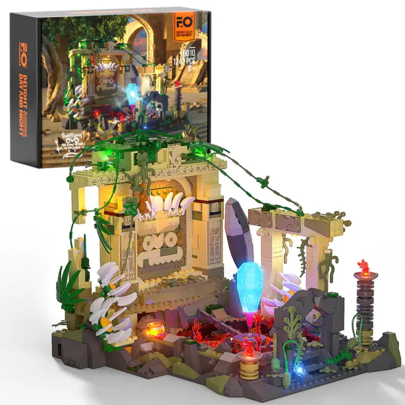 Lumibricks F9010 - The Ruined Temple of the Jungle