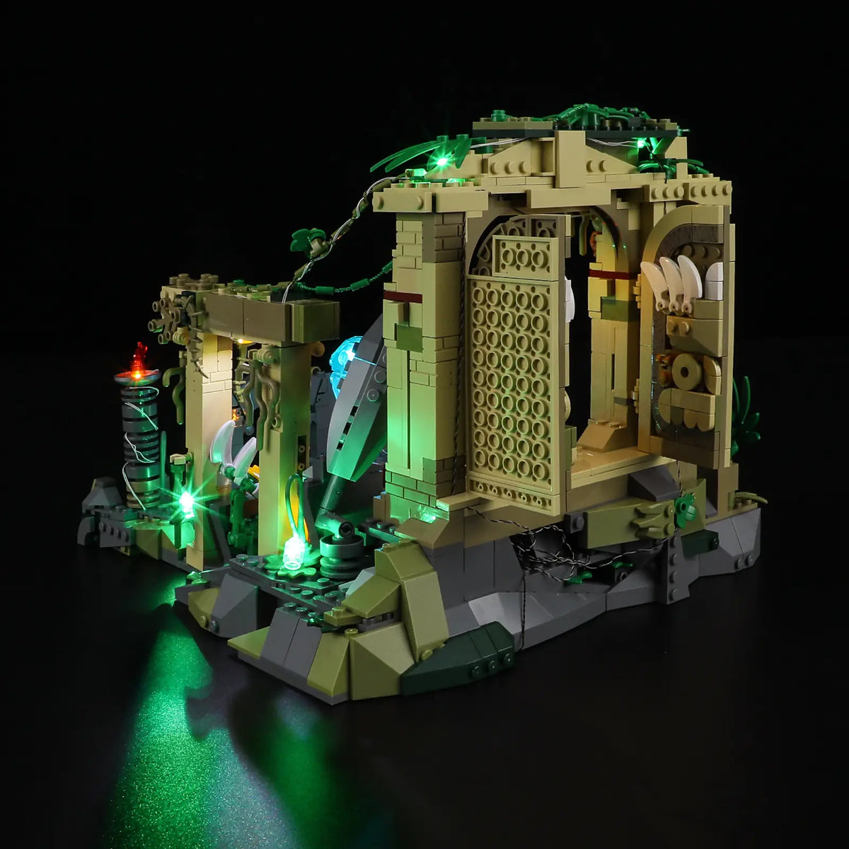 Lumibricks F9010 - The Ruined Temple of the Jungle