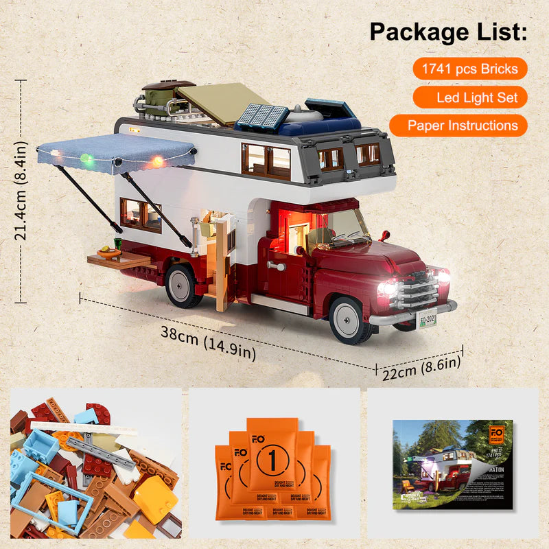 Lumibricks F9012 - Camper Van - Wohnmobil