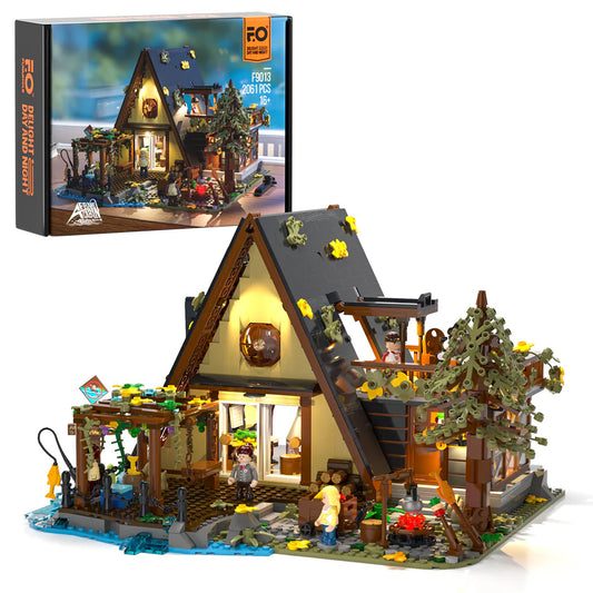 Lumibricks F9013 - A-Frame Cabin - A-Frame-Kabine