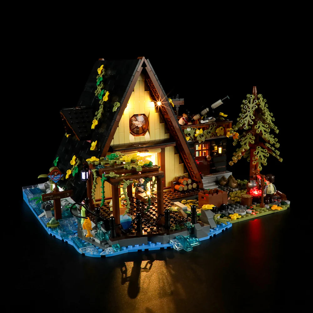 Lumibricks F9013 - A-Frame Cabin - A-Frame-Kabine