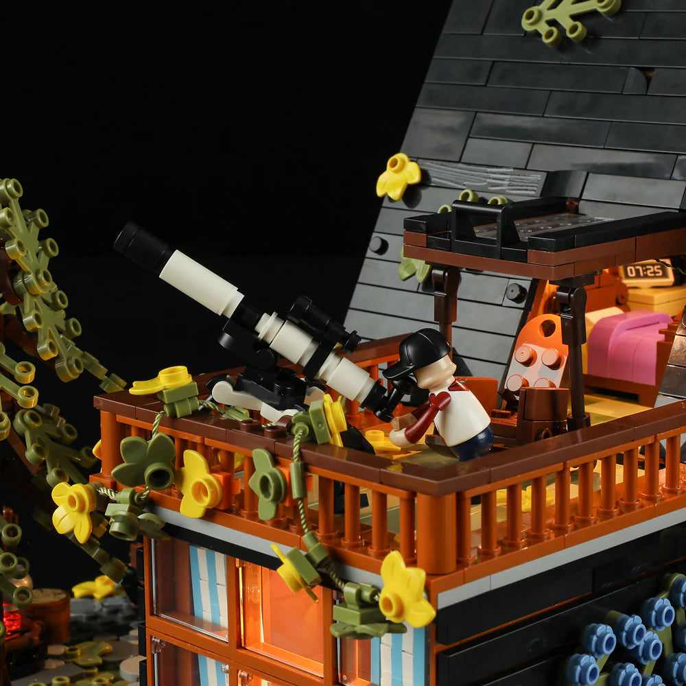 Lumibricks F9013 - A-Frame Cabin - A-Frame-Kabine