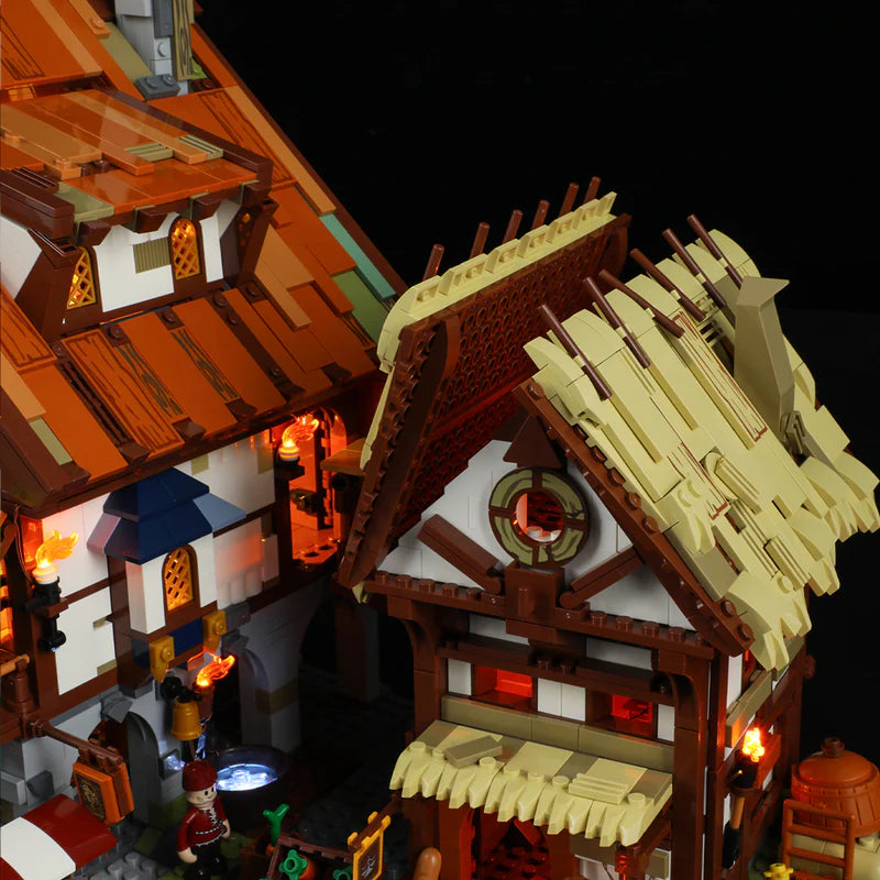 Lumibricks F9015 - Medieval Market - Mittelalterlicher Markt