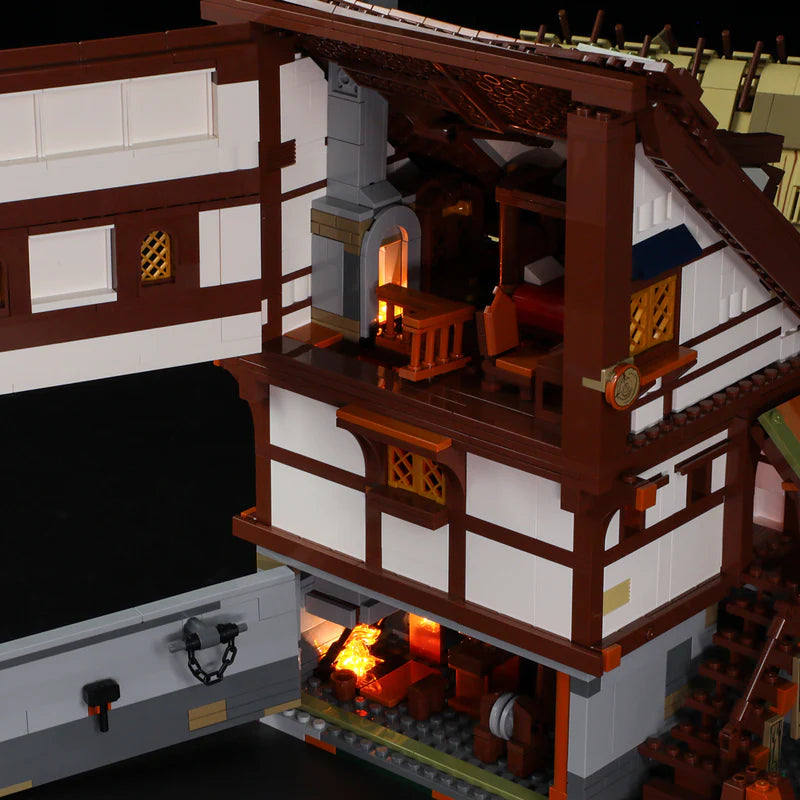 Lumibricks F9015 - Medieval Market - Mittelalterlicher Markt