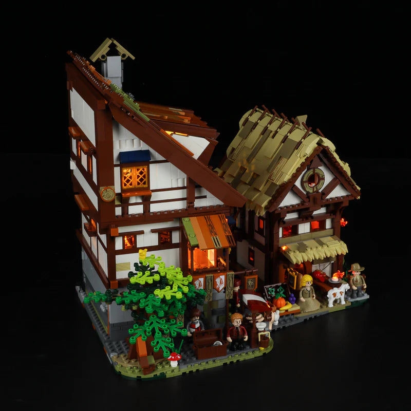 Lumibricks F9015 - Medieval Market - Mittelalterlicher Markt
