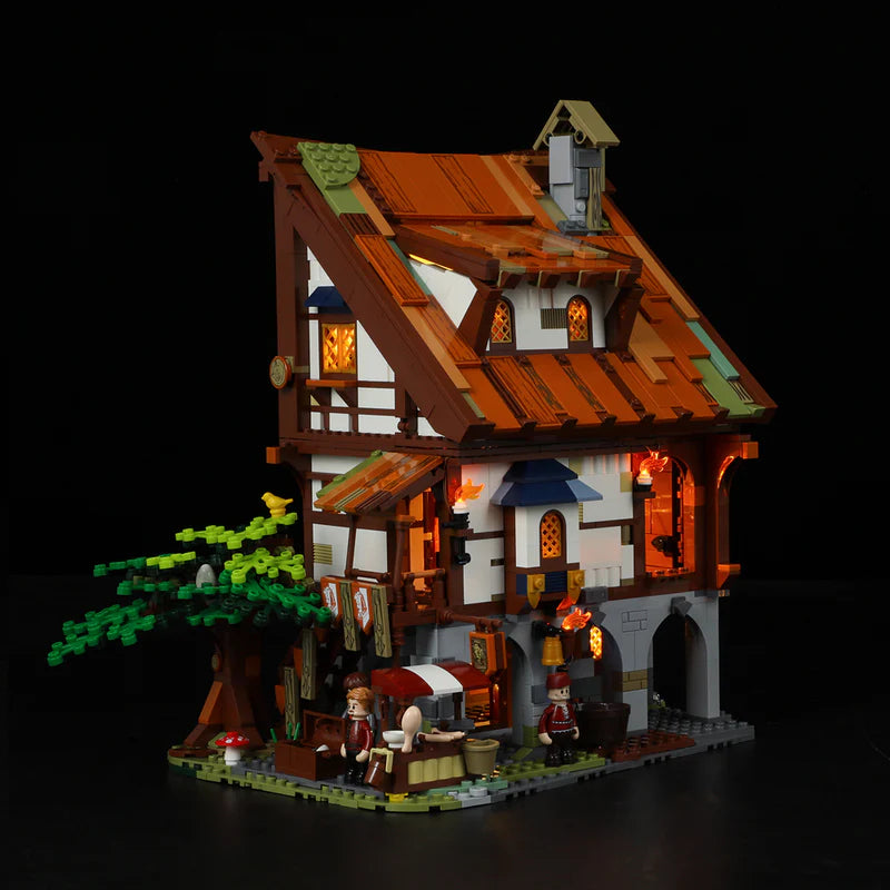 Lumibricks F9015 - Medieval Market - Mittelalterlicher Markt