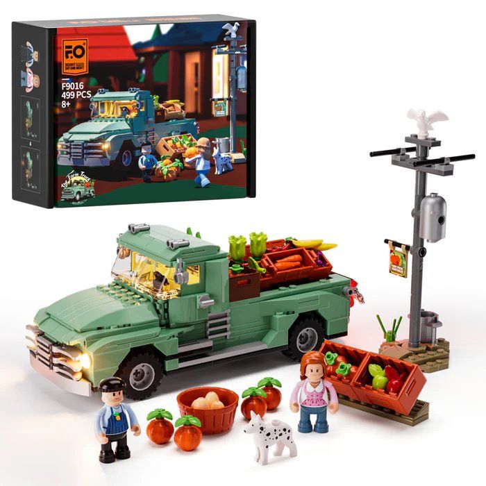 Lumibricks Funwhole F9016 - Farm Truck