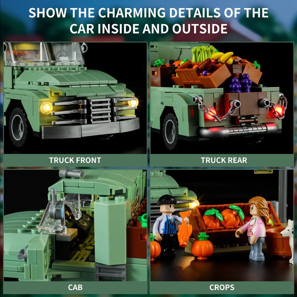 Lumibricks Funwhole F9016 - Farm Truck