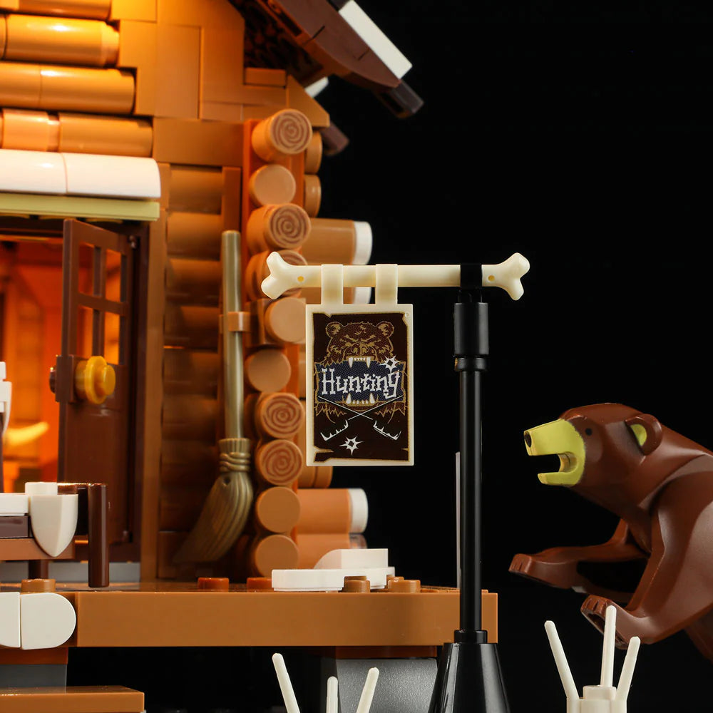 Lumibricks F9018 - Hunting Cabin - Jagdhütte
