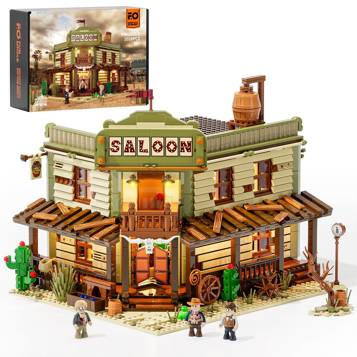 Lumibricks F9021 - Western Saloon - Western-Saloon