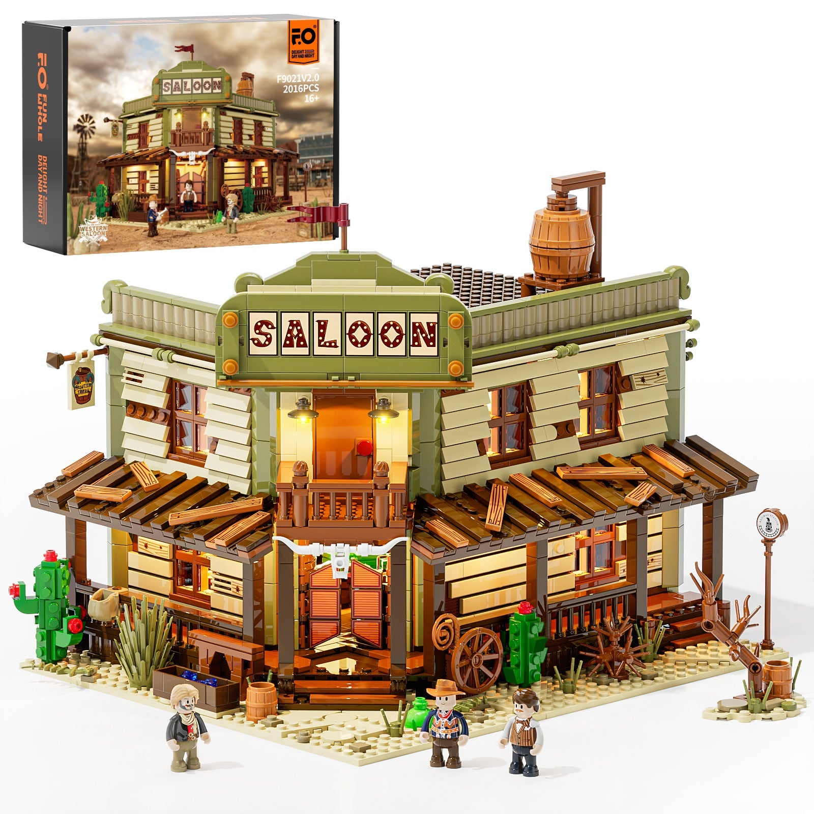 Lumibricks F9021 - Western Saloon - Western-Saloon