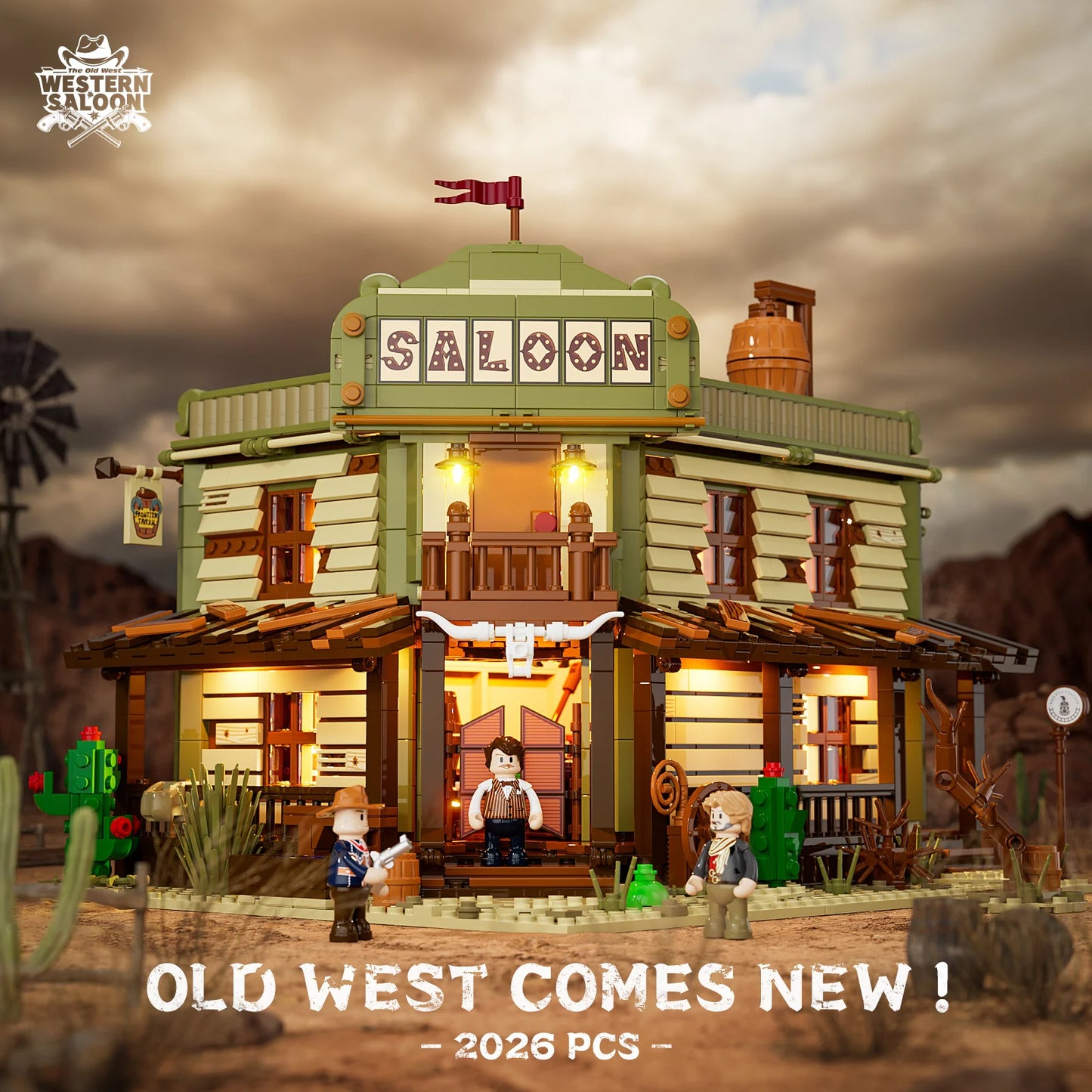Lumibricks F9021 - Western Saloon - Western-Saloon