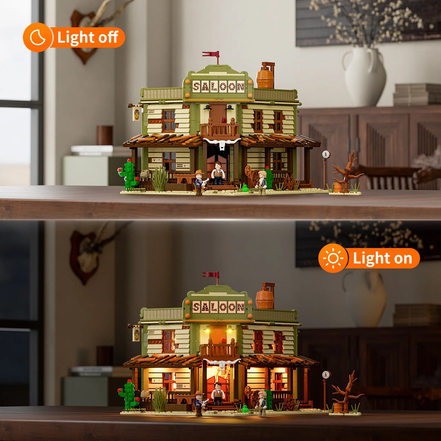 Lumibricks F9021 - Western Saloon - Western-Saloon