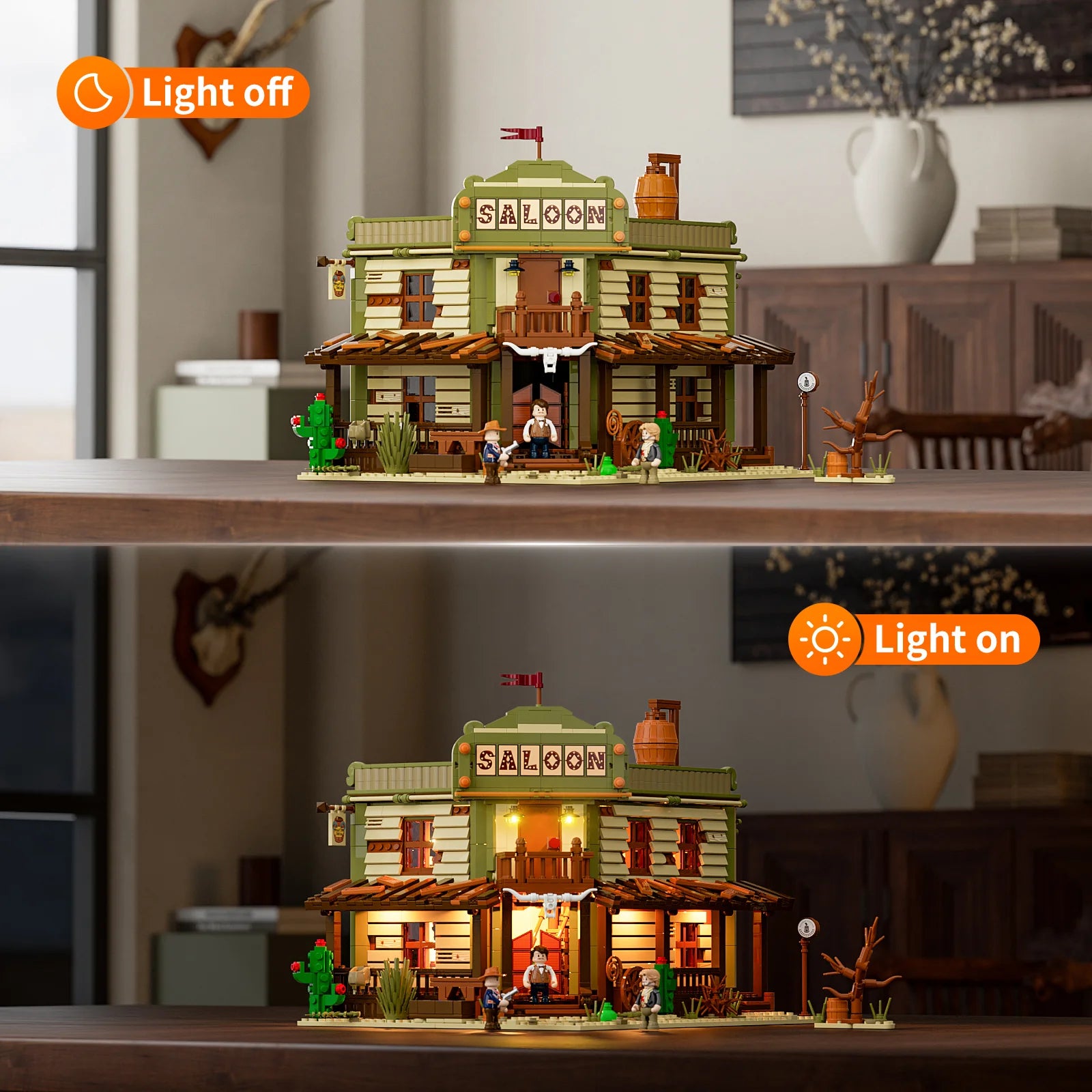 Lumibricks F9021 - Western Saloon - Western-Saloon