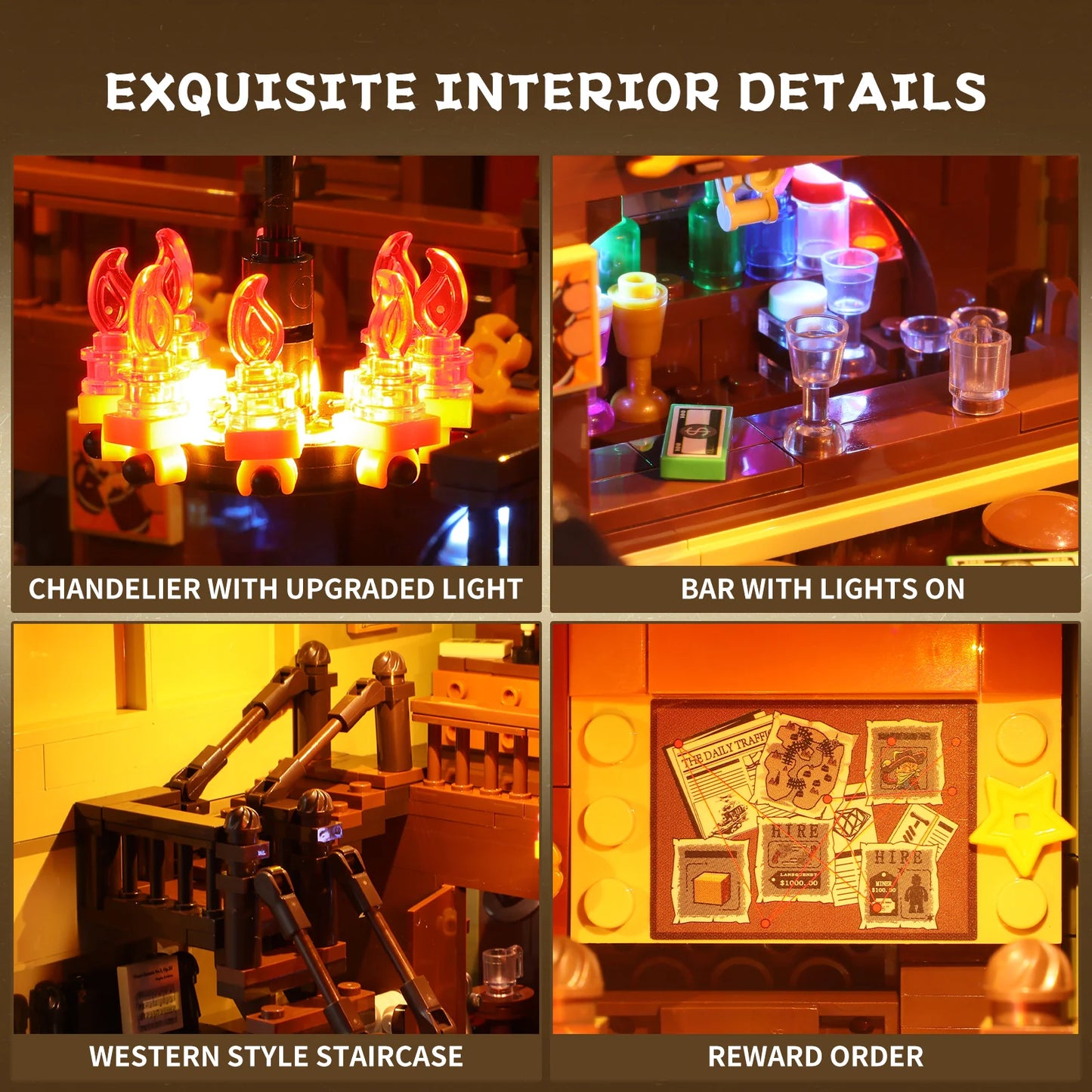 Lumibricks F9021 - Western Saloon - Western-Saloon