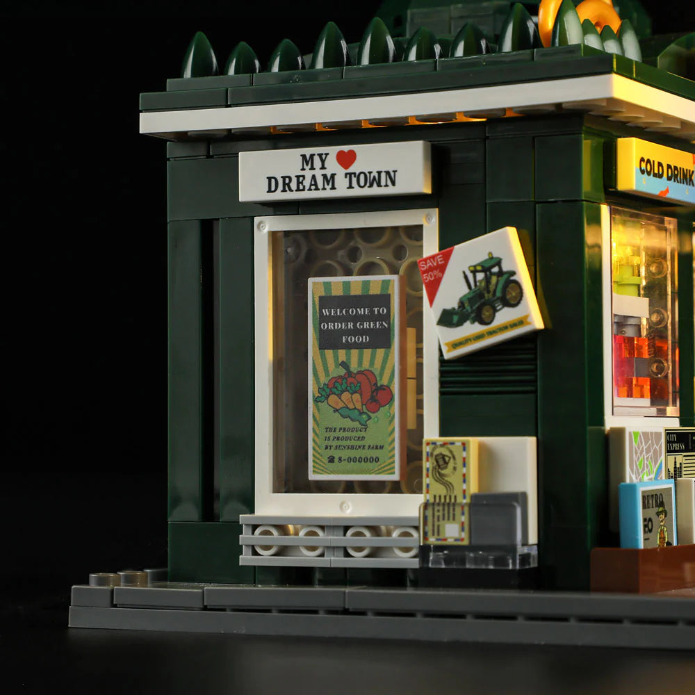 Lumibricks 15001 / F9023 - Newsstand - Zeitungsstand