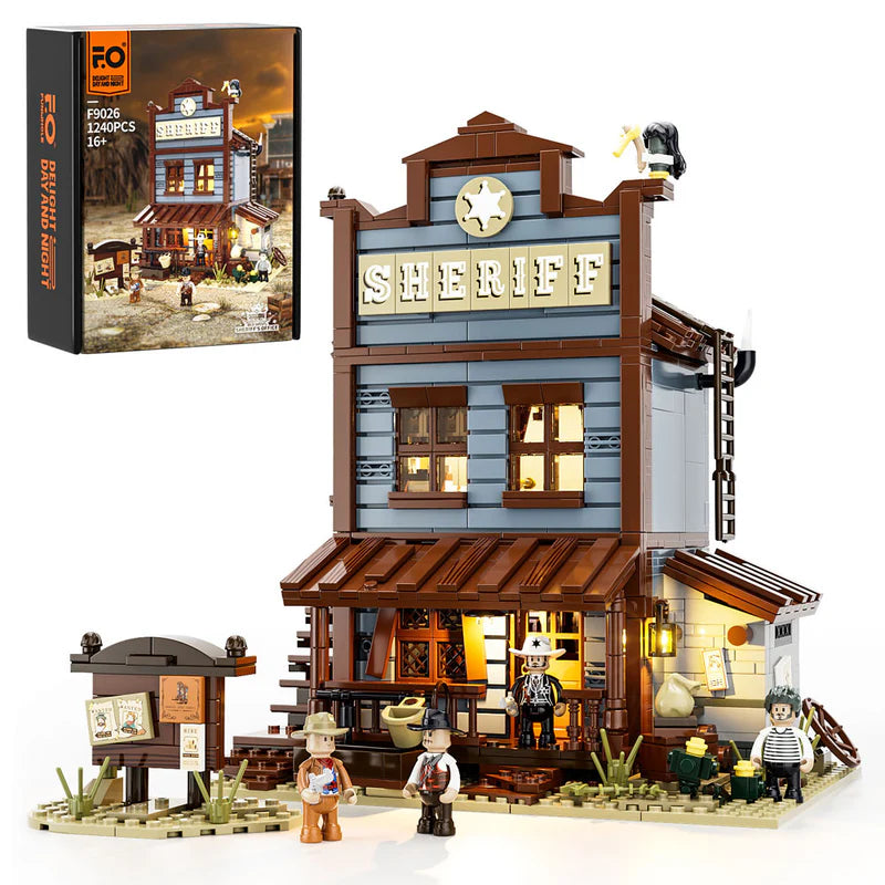 Lumibricks F9026 - Old West Sheriff's Office - Büro des Sheriffs