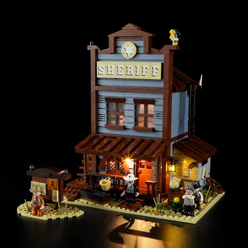 Lumibricks F9026 - Old West Sheriff's Office - Büro des Sheriffs