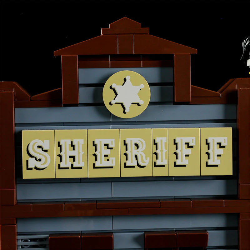 Lumibricks F9026 - Old West Sheriff's Office - Büro des Sheriffs
