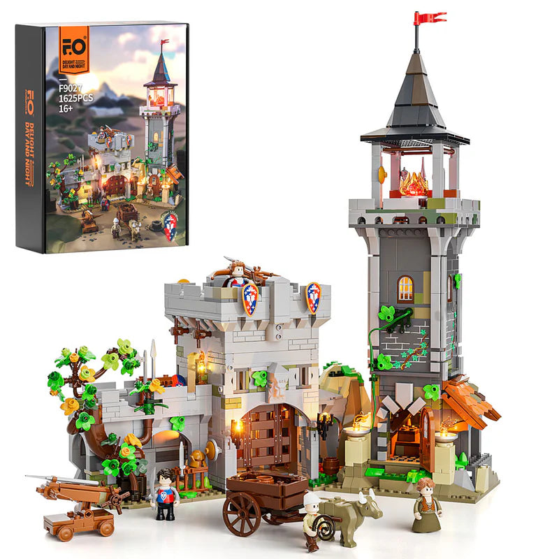 Lumibricks F9027 - Medieval Watchtower - Mittelalterlicher Wachturm