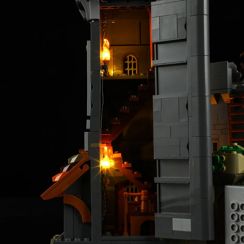 Lumibricks F9027 - Medieval Watchtower - Mittelalterlicher Wachturm
