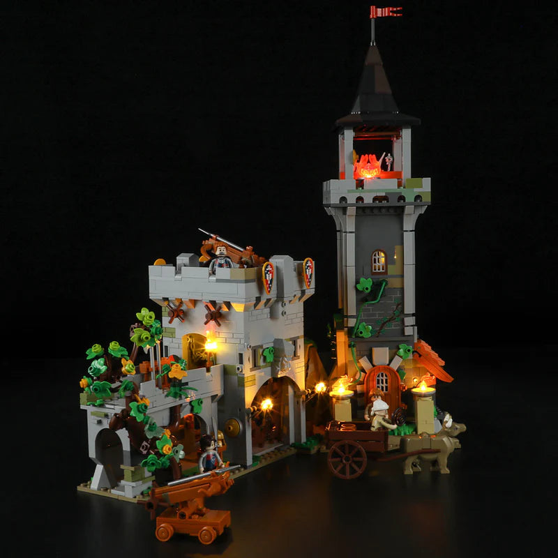 Lumibricks F9027 - Medieval Watchtower - Mittelalterlicher Wachturm