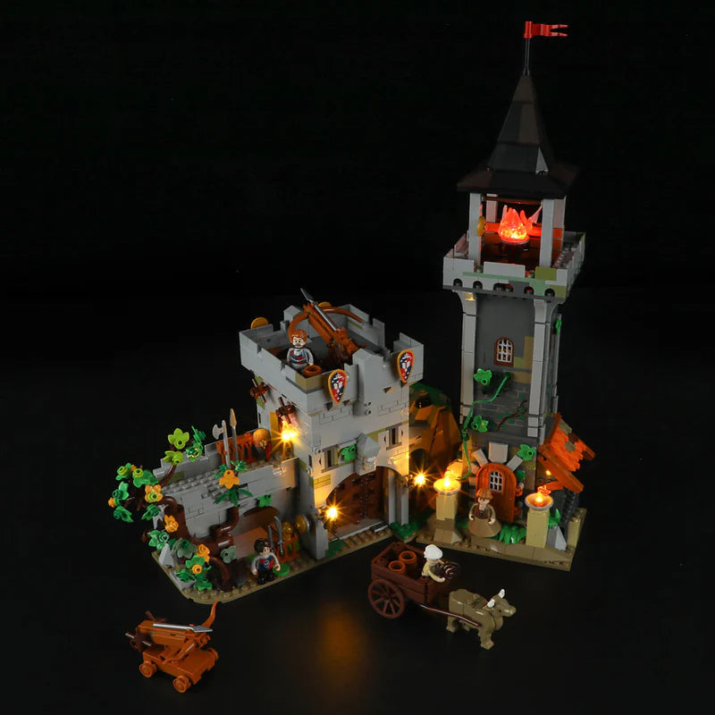 Lumibricks F9027 - Medieval Watchtower - Mittelalterlicher Wachturm