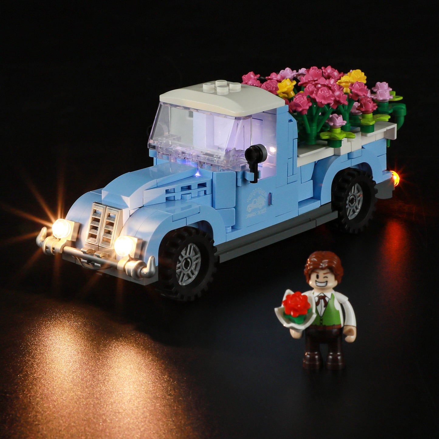 Lumibricks Funwhole F9028 - Flower Truck - Blumen-LKW