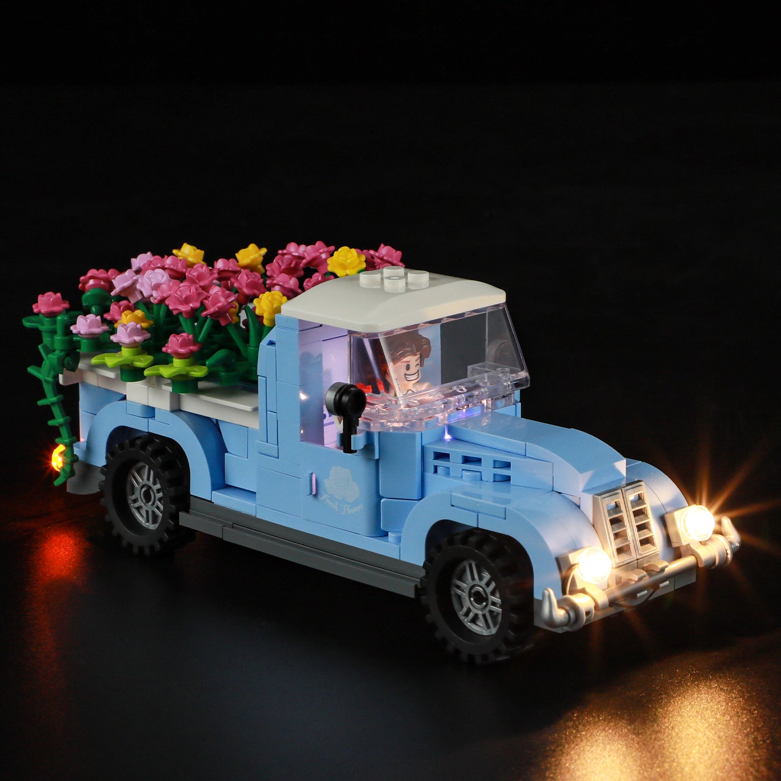 Lumibricks Funwhole F9028 - Flower Truck - Blumen-LKW