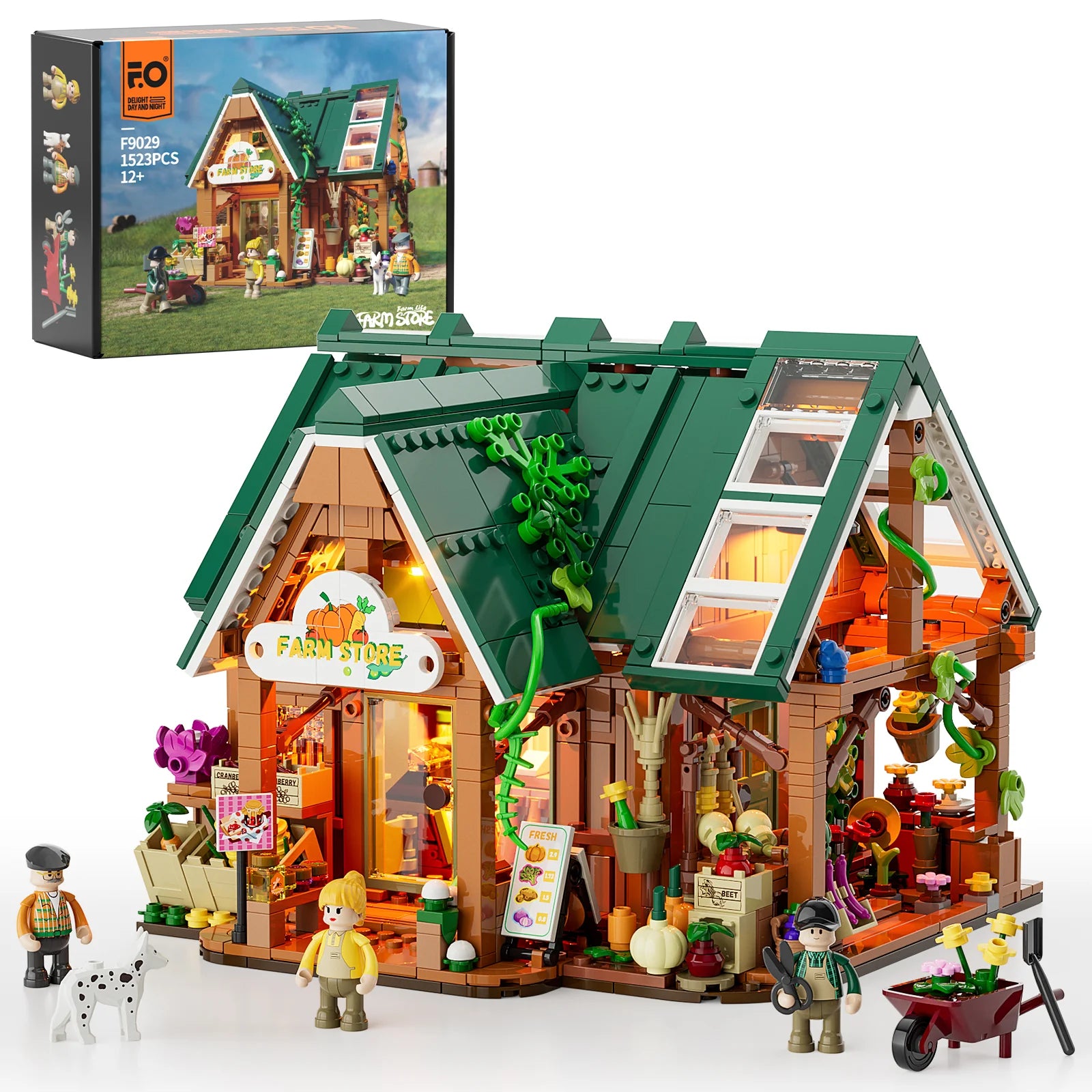 Lumibricks F9029 - Farm Store - Hofladen